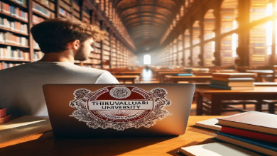 Thiruvalluvar university student login